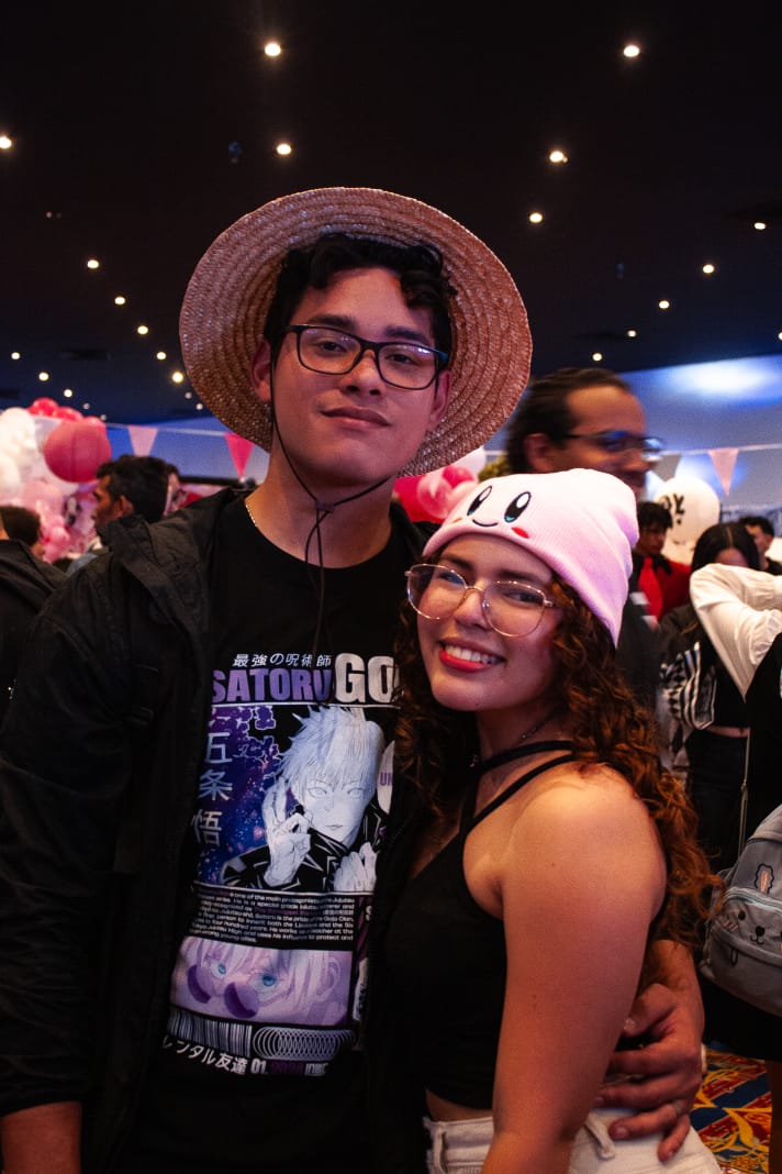 Foto tierna de la pareja